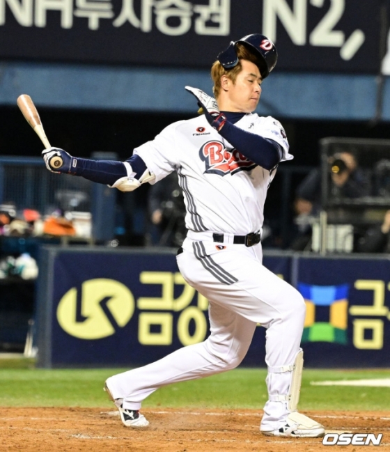 두산 김재환. 