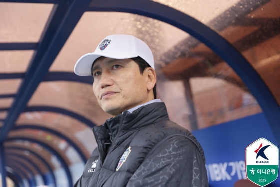 정정용 김천 상무 감독. /사진=한국프로축구연맹 제공