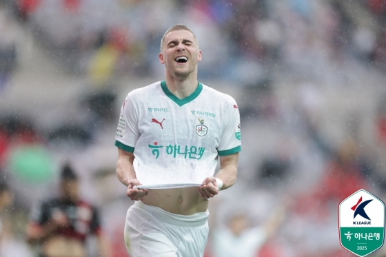 대전 하나시티즌 공격수 구텍. /사진=한국프로축구연맹 제공