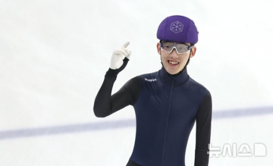 쇼트트랙 국가대표 1위로 선발된 임종언. /사진=뉴시스