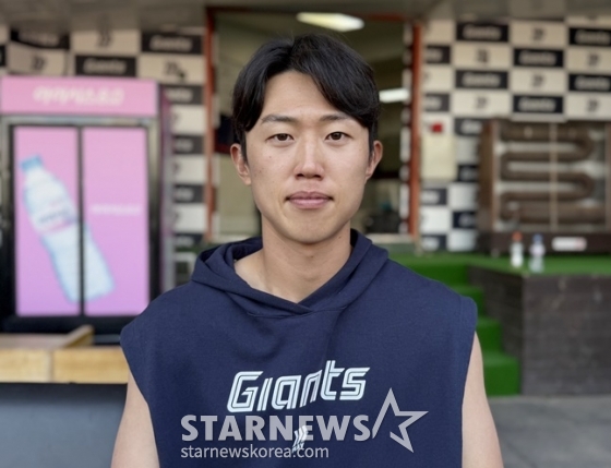 전민재. /사진=양정웅 기자 