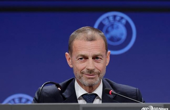 UEFA 세페린 회장. /AFPBBNews=뉴스1