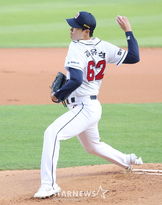 두산 김유성. /사진=김진경 대기자