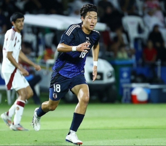 일본 U-17 축구대표팀 공격수 다니 다이치. /사진=야후 재팬 갈무리
