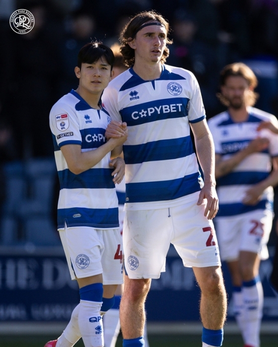 양민혁(왼쪽). /사진=QPR 공식 SNS