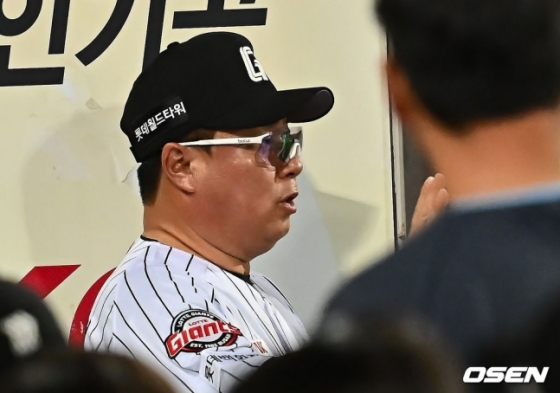 롯데 김태형 감독. 
