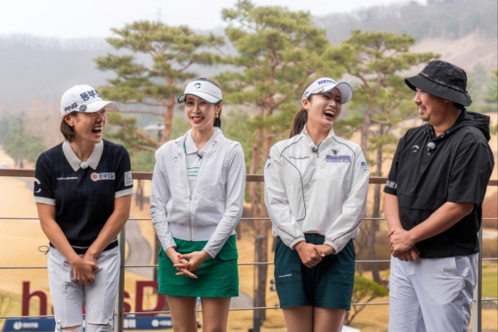 한다감, KLPGA급 '골프 고수'였다..박주영·한진선 프로도 '입이 쩍'[한다감의 한다감]