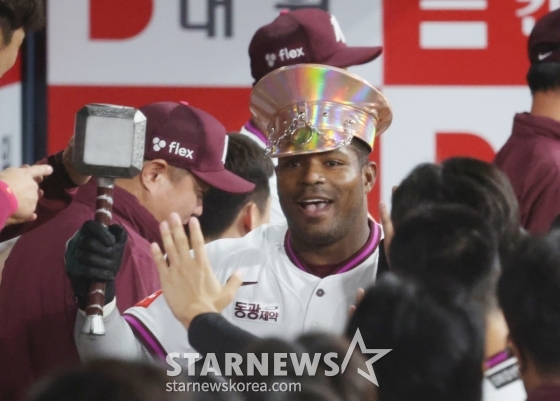 [포토] 푸이그 '왕관의 무게를 견디리'