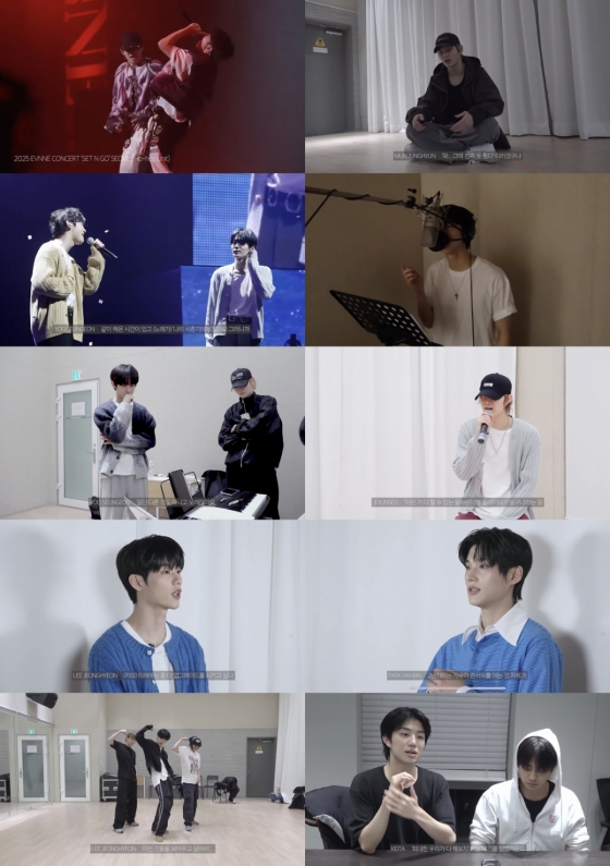 그룹 이븐(EVNNE), 첫 단콘 'SET N GO' 비하인드 대방출