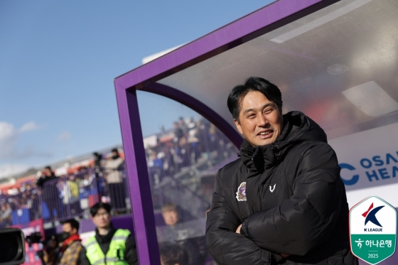 유병훈 FC안양 감독. /사진=한국프로축구연맹 제공