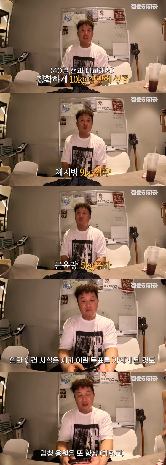 /사진=정준하 유튜브 채널