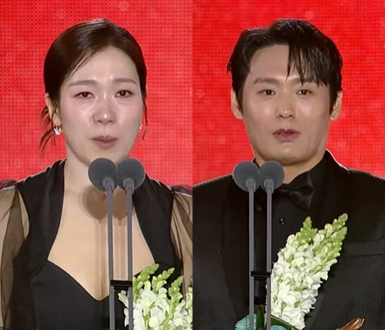 '폭싹' 염혜란·최대훈, 방송 조연상 싹쓸이.."힘들 때 학 씨! 외쳐라" [제61회 백상예술대상]