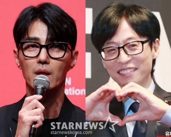 배우 차승원(왼쪽), 방송인 유재석 /사진=스타뉴스