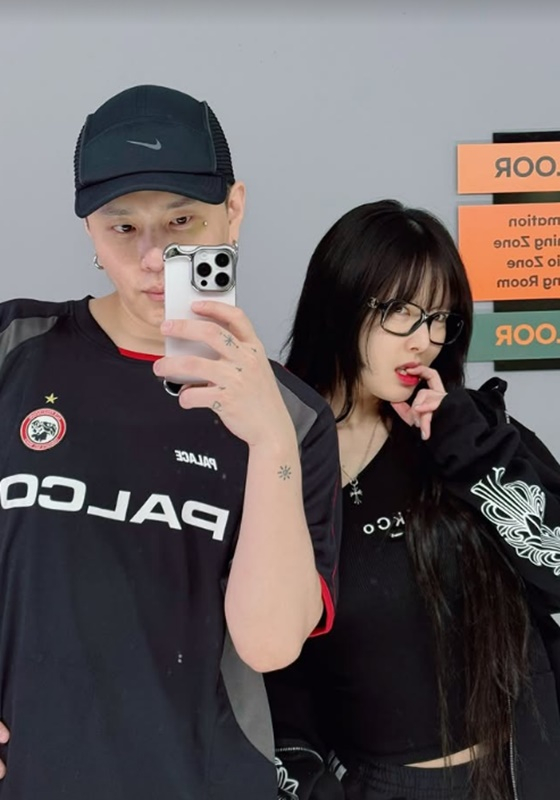 용준형, 현아/사진=현아 계정