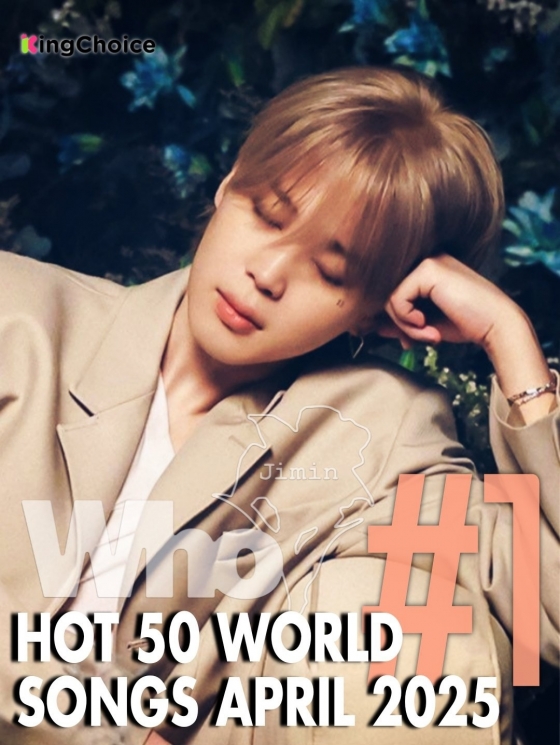 방탄소년단 지민 'Who', 4월 월드송 1위