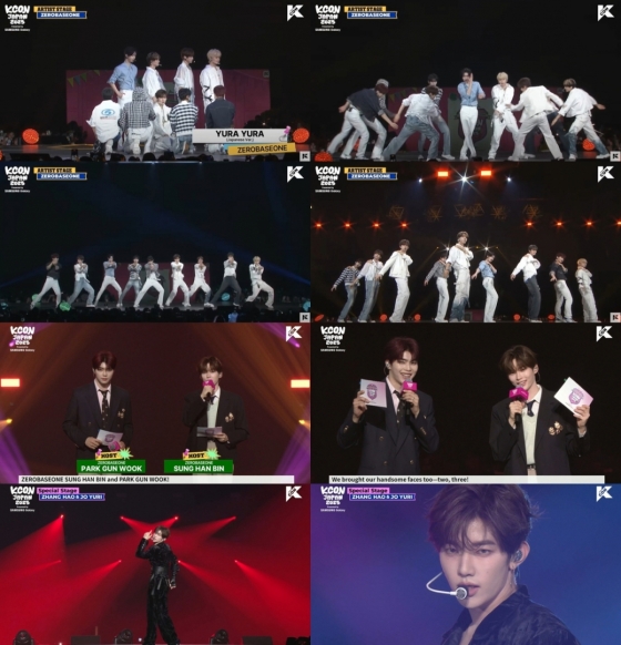 제로베이스원, 'KCON JAPAN 2025' 완벽 접수