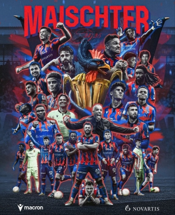 FC바젤의 우승 포스터. /사진=FC 바젤 SNS