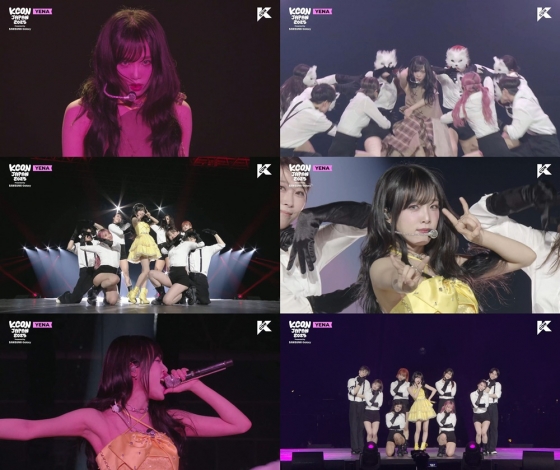 /사진= 티빙 'KCON JAPAN 2025' 영상 캡처, 소속사 