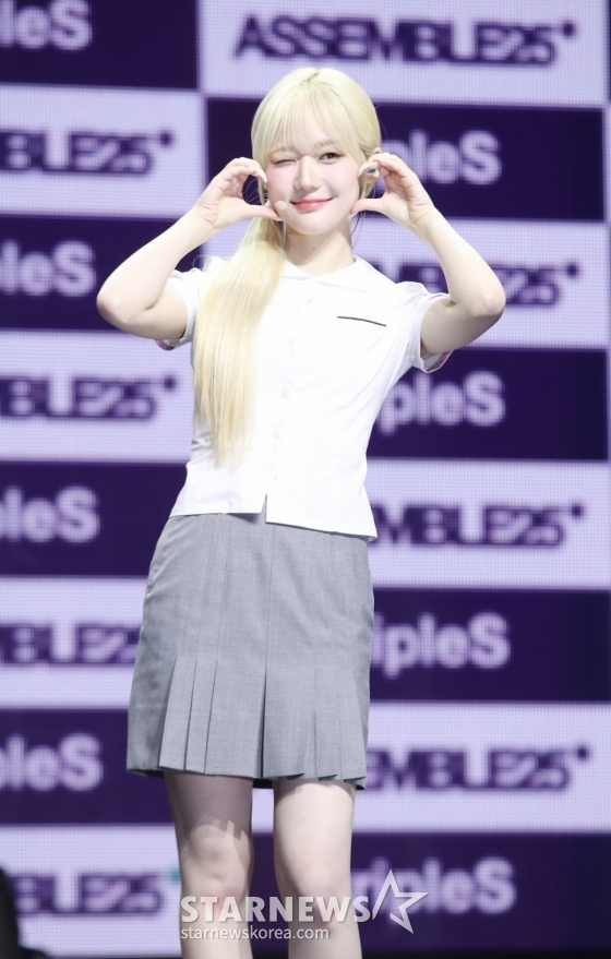 윤서연, 금발의 러블리[★포토]
