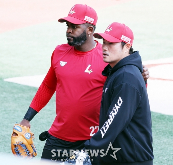 [포토]'오늘은 지영이 형이 파트너'
