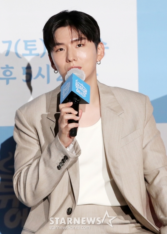 기현, 전역 후 첫 예능 섭외 감사해[★포토]