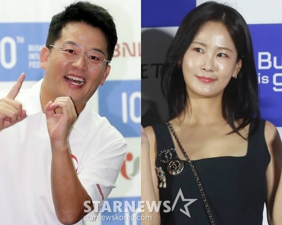 코미디언 김준호(왼쪽), 김지민 /사진=스타뉴스