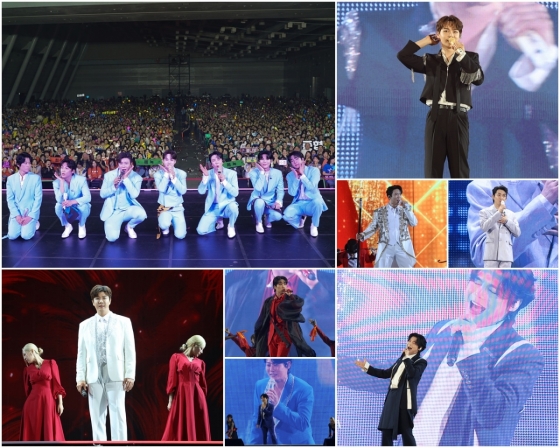'현역가왕2' 전국투어 콘서트,박서진→강문경..전주 TOP7 완전체