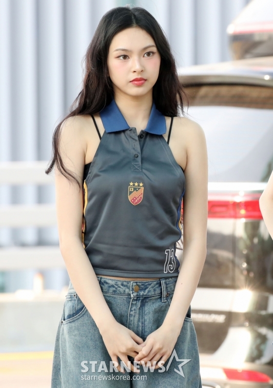 베이비몬스터 치키타 '유니폼 패션'[★포토]