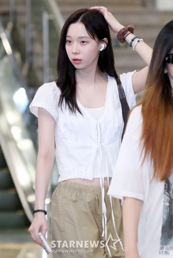에스파 윈터 '꾸안꾸 예쁜미모'[★포토]