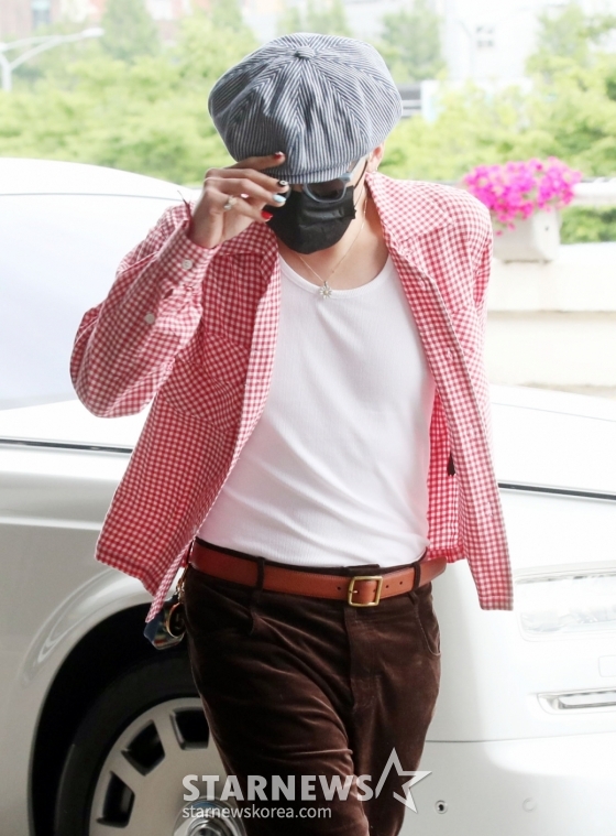 지드래곤 '멋진 인사'[★포토]