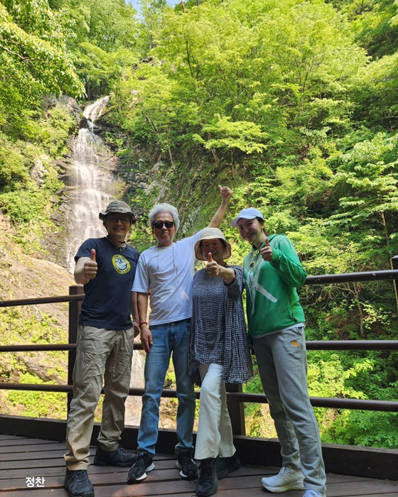 왼쪽부터 정찬, 정을영 PD, 박정수, 임성언