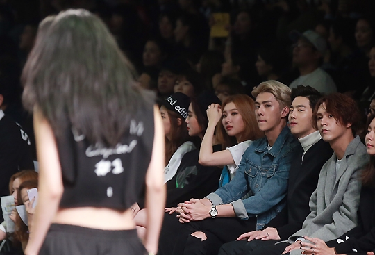 오늘자 서울 패션 위크에 온 엑소 세훈, 수호 | 인스티즈