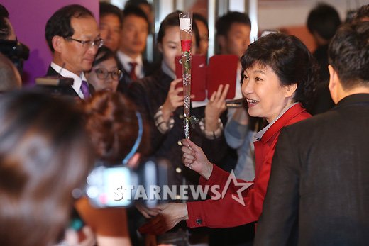 [★포토]박근혜, 부산국제영화제 개막식 참석