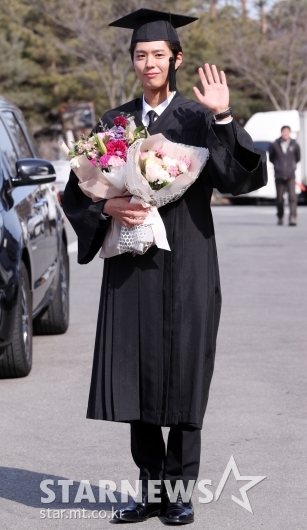 [★포토]박보검, '대학교 졸업해요'