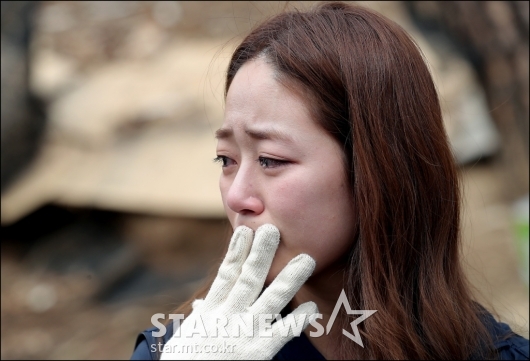 [★포토]김효진, '식용견 모습에 눈물'