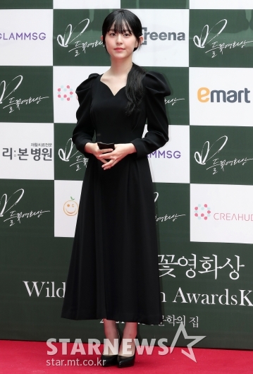 박지후 '잘 어울리는 올블랙 드레스'[★포토]