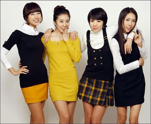 LPG의 한영, 윤아, 연오, 수아(왼쪽부터) ⓒ임성균 기자