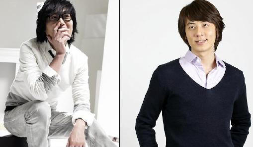 김동률(왼쪽)과 앤디