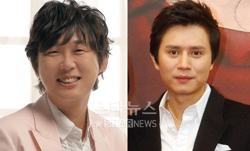 변진섭(왼쪽)과 김민종 
