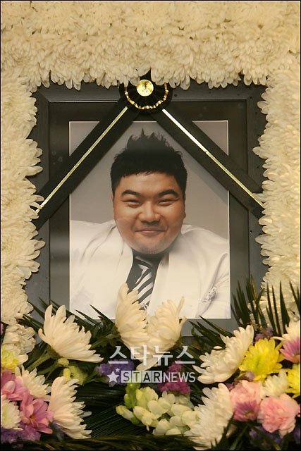 ↑'터틀맨' 故 임성훈의 영정 사진 ⓒ임성균 기자