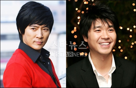 SBS '더 스타쇼'의 MC 최수종(왼쪽)과 박수홍 ⓒ머니투데이 스타뉴스