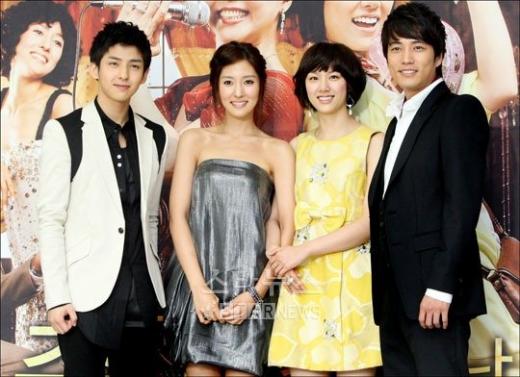 '춘자네 경사났네'의 주인공들 (왼쪽부터) 김기범,왕빛나,서지혜,주상욱 ⓒ송희진 기자