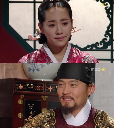 ↑MBC 드라마 '이산' 방송장면