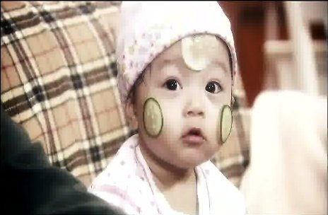 KBS 2TV '아빠 셋 엄마 하나' 어린 하선이 곽주경양(방송화면 캡쳐)