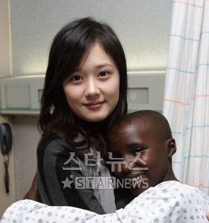 ↑ 장나라 기아대책 홍보대사 ⓒ기아대책