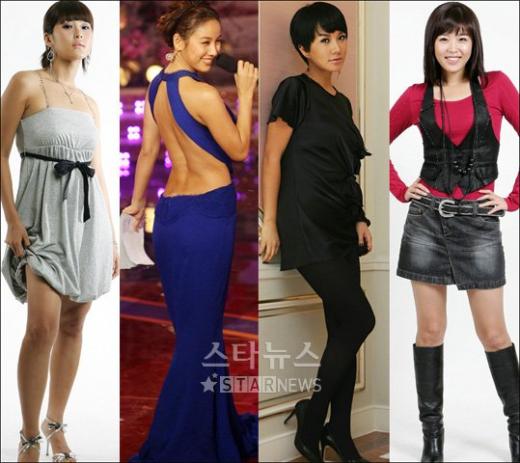 사진왼쪽부터 솔비 이효리 엄정화 신지 ⓒ머니투데이 스타뉴스