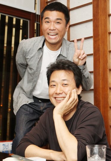 ↑김건모와 김창환 ⓒ사진=송희진 기자