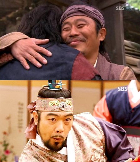 ↑ 드라마 '일지매'의 한장면