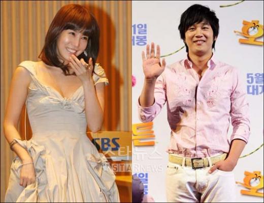 '종합병원 2'에 출연하는 배우 김정은(왼쪽)과 차태현 ⓒ머니투데이 스타뉴스