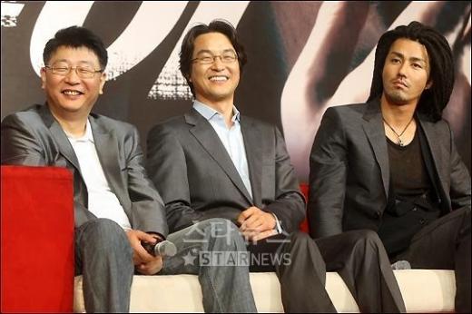 영화 '눈에는 눈 이에는 이'의 곽경택 감독, 한석규, 차승원(왼쪽부터) ⓒ홍봉진 기자